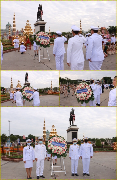 สำนักงาน ปปง. ร่วมพิธีวางพวงมาลา ณ พระลานพระราชวังดุสิต