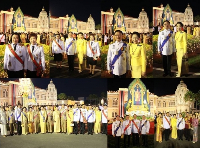 ร่วมงานสโมสรสันนิบาตเฉลิมพระเกียรติพระบาทสมเด็จพระเจ้าอยู่หัว เนื่องในโอกาสมหามงคลเฉลิมพระชนมพรรษา 5