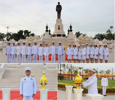 รองเลขาธิการ ปปง.  ร่วมพิธีวางพานพุ่มถวายบังคมพระบรมราชานุสาวรีย์พระบาทสมเด็จพระบรมชนกาธิเบศร มหาภูมิพลอดุลยเดชมหาราช บรมนาถบพิตร