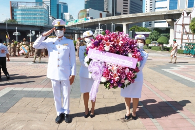 สำนักงาน ปปง. ร่วมพิธีวางพวงมาลาถวายบังคมพระบรมราชานุสรณ์ ณ สวนลุมพินี กรุงเทพฯ