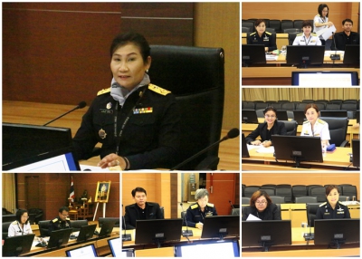 ประชุมเพื่อกำหนดแผนการเบิกจ่ายงบลงทุน ประจำปีงบประมาณ พ.ศ. 2561