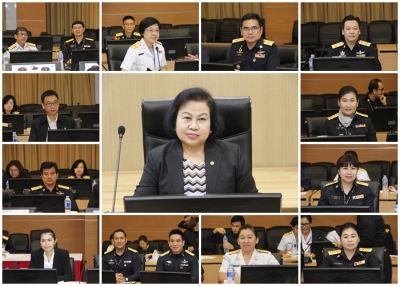 การประชุมคณะกรรมการกำหนดนโยบายและยุทธศาสตร์ในการปฏิบัติราชการของสำนักงาน ปปง. ครั้งที่ 2/2560