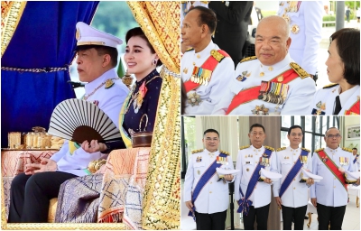  ประธานกรรมการ ปปง. และ เลขาธิการ ปปง. ร่วมเฝ้าฯ รับเสด็จฯ