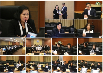 การประชุมร่วมกับธนาคารซิตี้แบงก์ เอ็น.เอ. เพื่อแลกเปลี่ยนความรู้กับสำนักงาน ปปง.