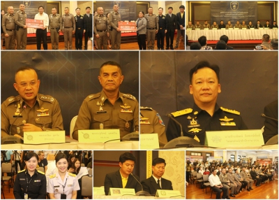 ปปง.ร่วมแถลงข่าวกับสำนักงานตำรวจแห่งชาติ ส่งมอบเงินคืนให้แก่ผู้เสียหาย คดีโรแมนซ์สแกม