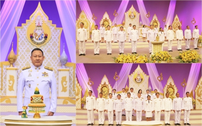 ร่วมบันทึกเทปถวายพระพร